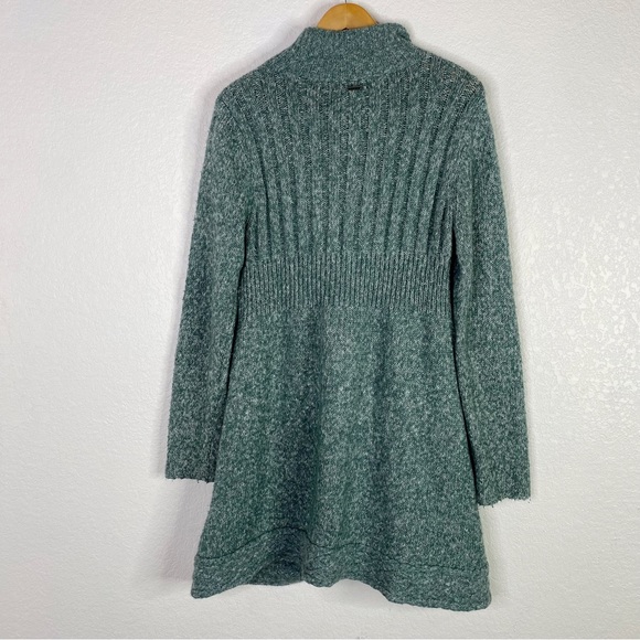 PrAna Green Knit Angelica Duster Cardigan Sweater - Picture 7 of 7